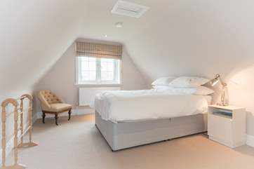Another double bedroom on the second floor.