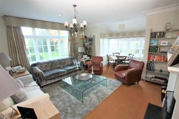 Relax in one of the two sitting-rooms.