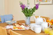 Start the day with a yummy breakfast.