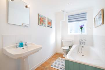 The family bathroom on the ground floor.