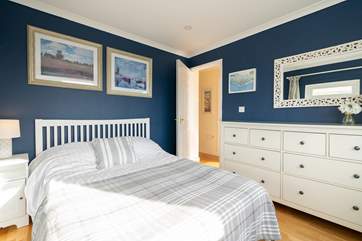 The second bedroom on the ground floor.