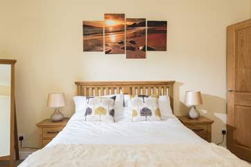This double bedroom is also on the ground floor (Bedroom 2).