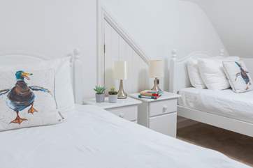 This is the perfect bedroom for children or adults.