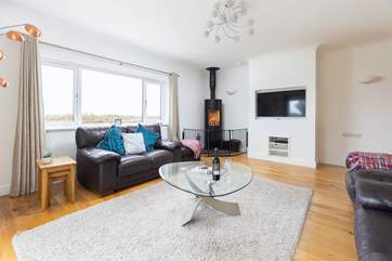 Light the fire and cosy up after a brisk coastal walk.
