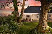 This secluded spot is perfect for dinner under the stars.