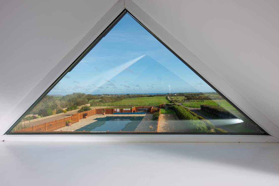 The view from the games room!