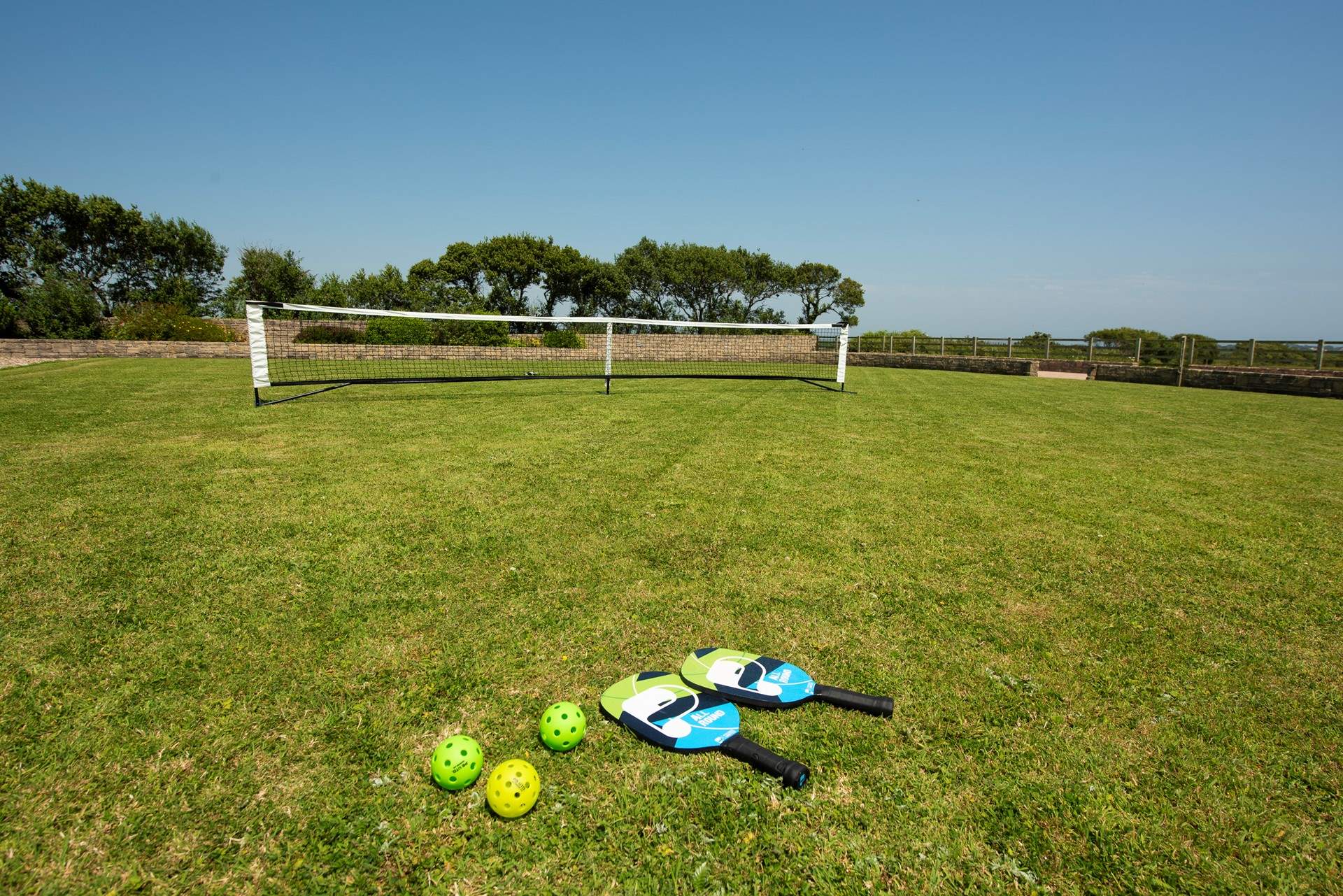 Try the fastest growing sport of Pickleball with your loved ones.