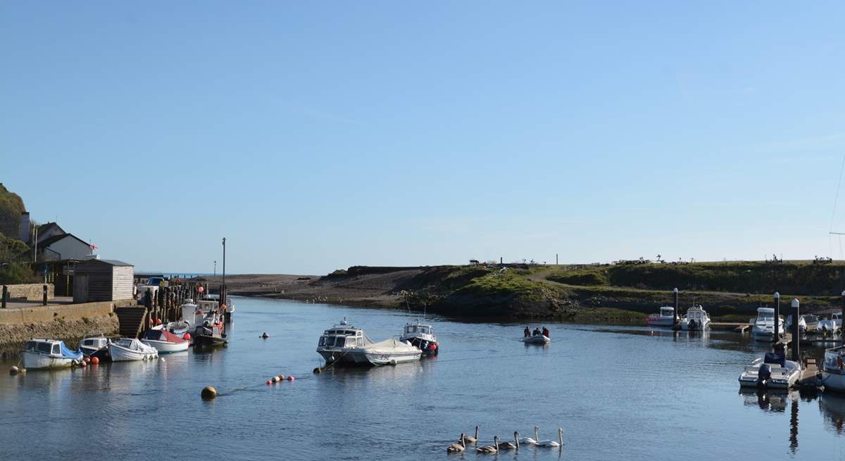 Nearby Axmouth on the World Heritage Jurassic Coast.