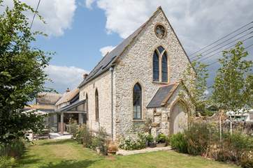 Musbury Chapel has been beautifully restored to create a fabulous home, just three miles inland from the Jurassic Coast.