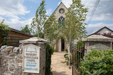 The chapel has been lovingly and painstakingly restored.