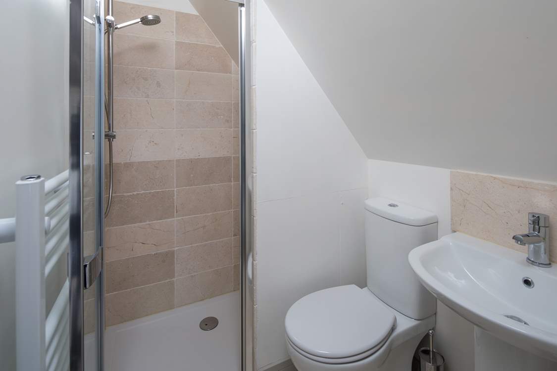 The en suite shower-room for bedroom 2.