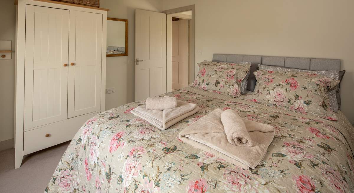 Bedroom 3 has sloping ceilings and a 6ft super-king size bed can be split into two 3ft single beds.