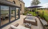 The beautiful garden and patio area. - Thumbnail Image