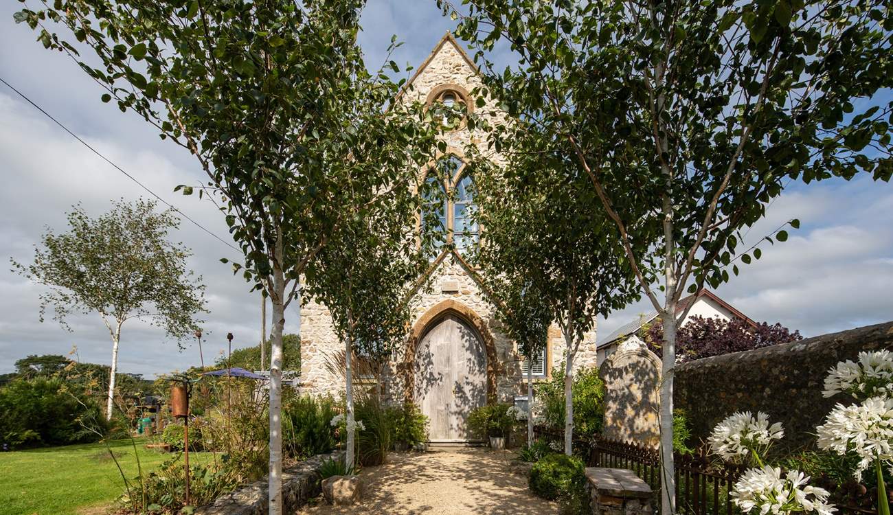 The chapel has been lovingly and painstakingly restored.