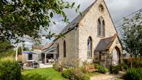 Musbury Chapel has been beautifully restored to create a fabulous home, just three miles inland from the Jurassic Coast.