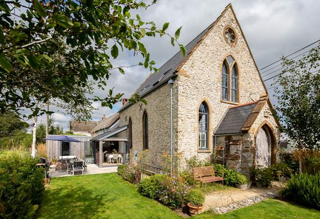 Musbury Chapel has been beautifully restored to create a fabulous home, just three miles inland from the Jurassic Coast.