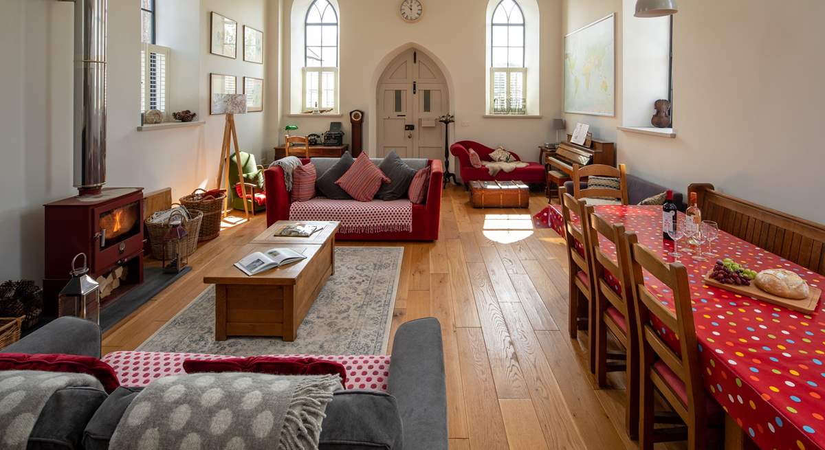 This amazing renovation and design project has transformed the chapel into a contemporary family home.