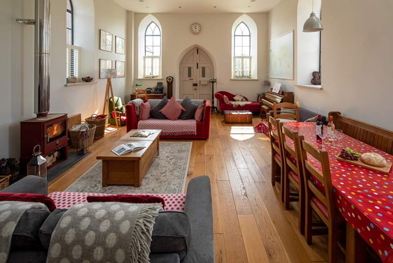 This amazing renovation and design project has transformed the chapel into a contemporary family home.