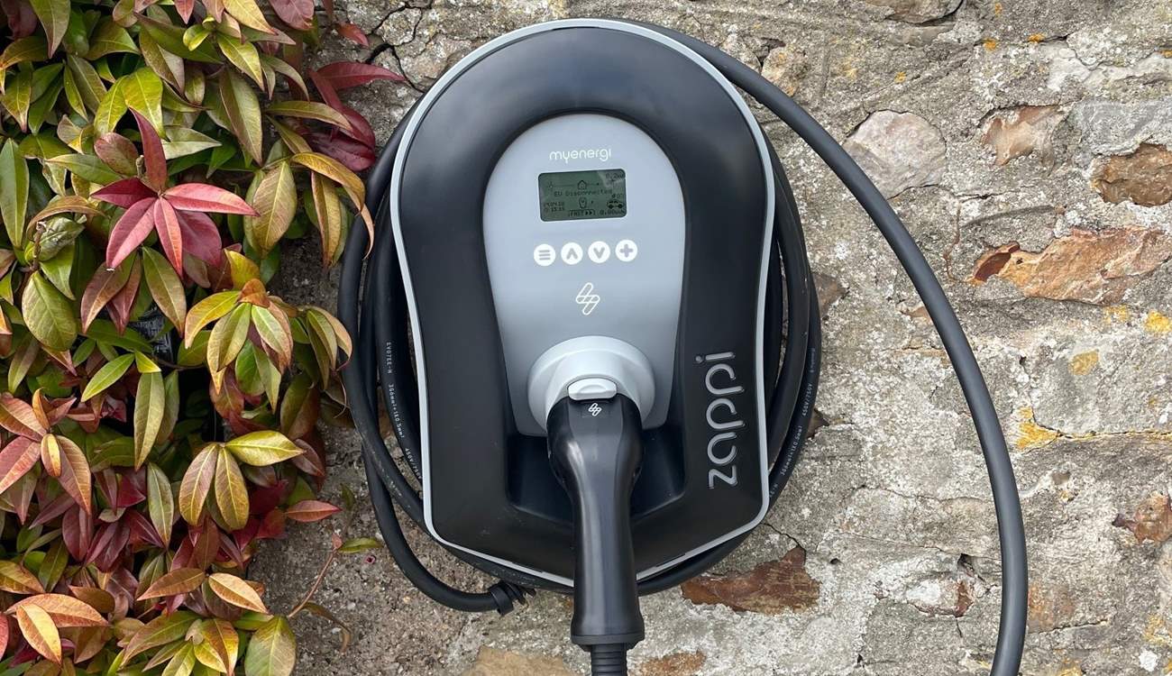 Musbury Chapel has a very useful electric car charging point.