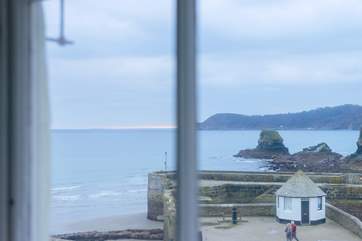 Looking out from Bedroom 1.