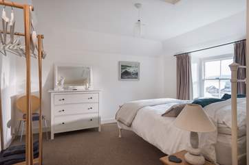 Plenty of room for a cot in Bedroom 1.