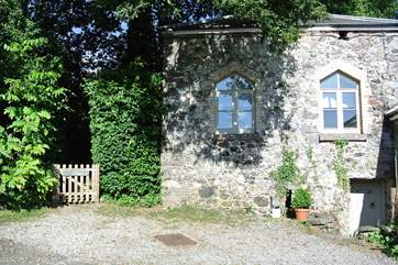 Your private car parking area is right next to the cottage.