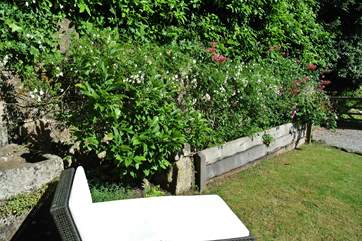 What a pretty place to sit back and relax.
