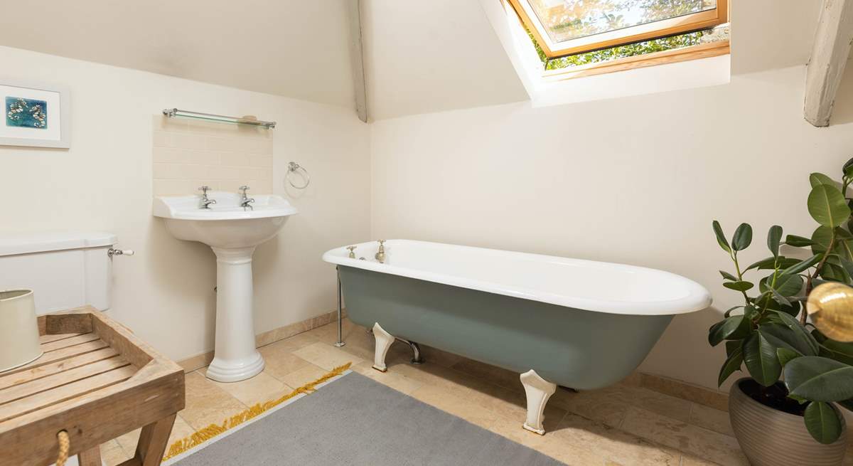 Bedroom two offers this fabulous bathroom en suite.