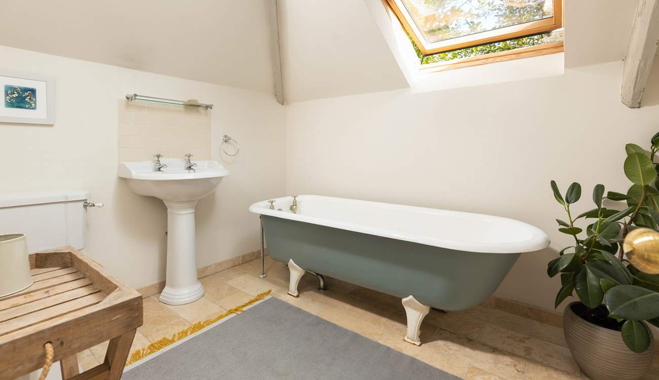 Bedroom two offers this fabulous bathroom en suite.