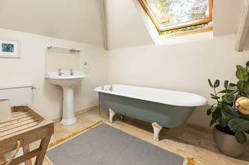 Bedroom two offers this fabulous bathroom en-suite.