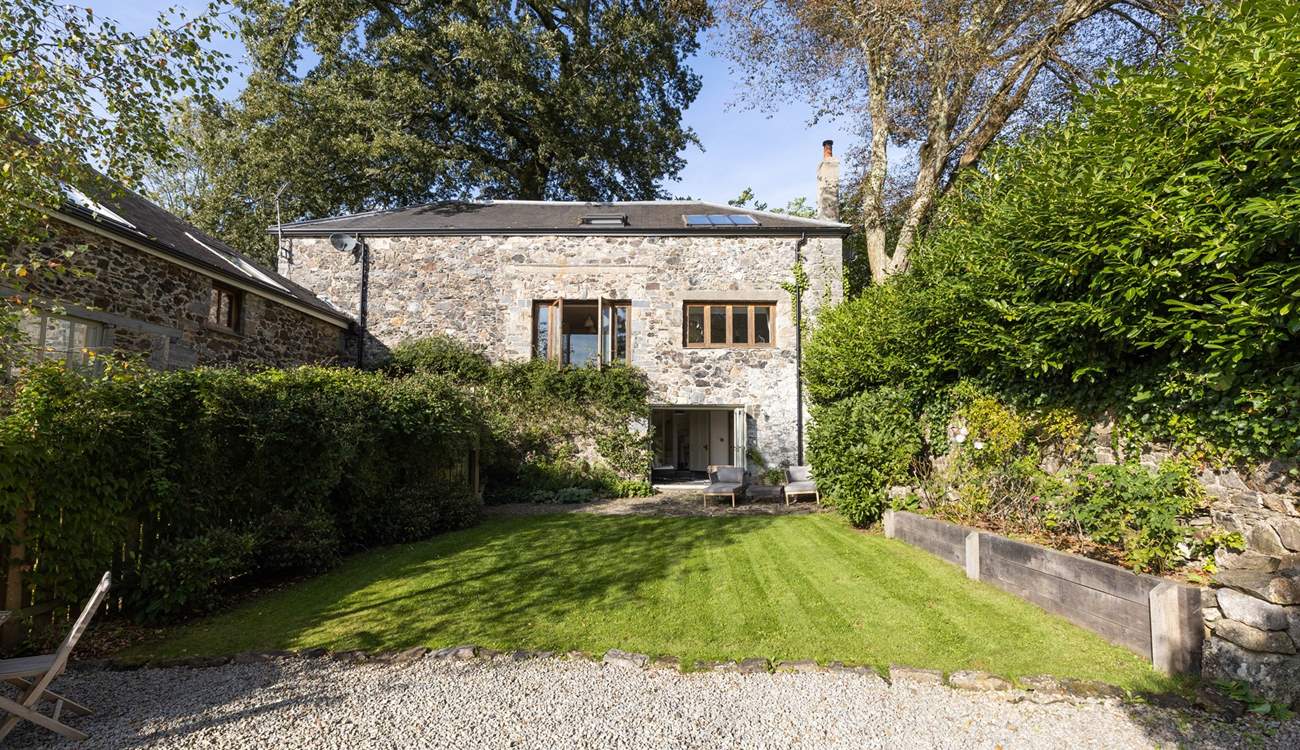 The fully enclosed garden is a fabulous area to let both your little ones and four-legged friends run free.