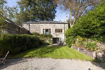 The fully enclosed garden is a fabulous area to let both your little ones and four-legged friends run free.