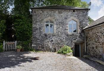 Your private car parking area is right next to the cottage.