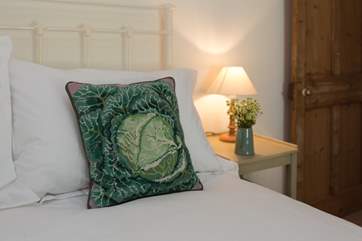 The soft furnishings are as special as the cottage itself.