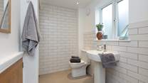 There is a lovely large shower-room on the ground floor.