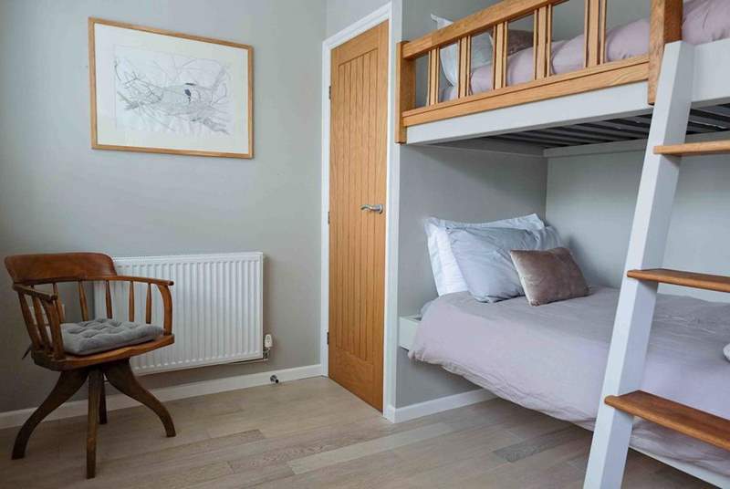 This view of the third bedroom gives you a good idea of how much space there is. The fitted wardrobe offers extra space for the other bedrooms too.