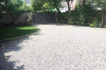 The Willows is lovely and secure so you can fully relax if you are staying with small children or your special family dog. There is space to park outside the gates too if you prefer.