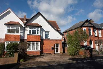 Crowsteps is situated on the first floor via an external staircase to the side of the property, just a five minute walk from the village centre.