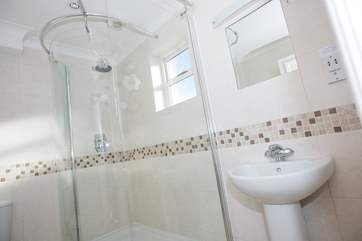 The en suite shower-room to Bedroom 1.