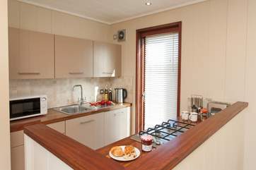 If you feel like cooking, you will find everything you need in the well-equipped kitchen.