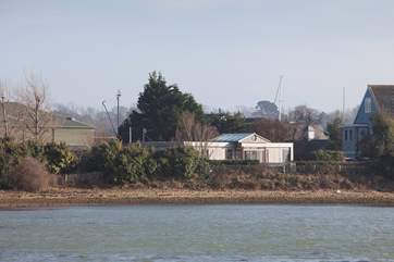 Can you spot The Retreat, tucked away in this scenic location?
