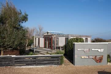 There is private parking in front of the property for two cars.