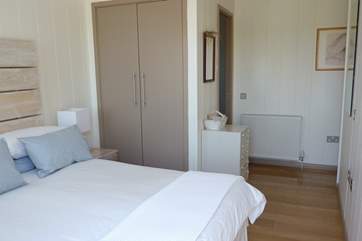 Enjoy your morning coffee in bed, with views out to Bembridge Harbour.