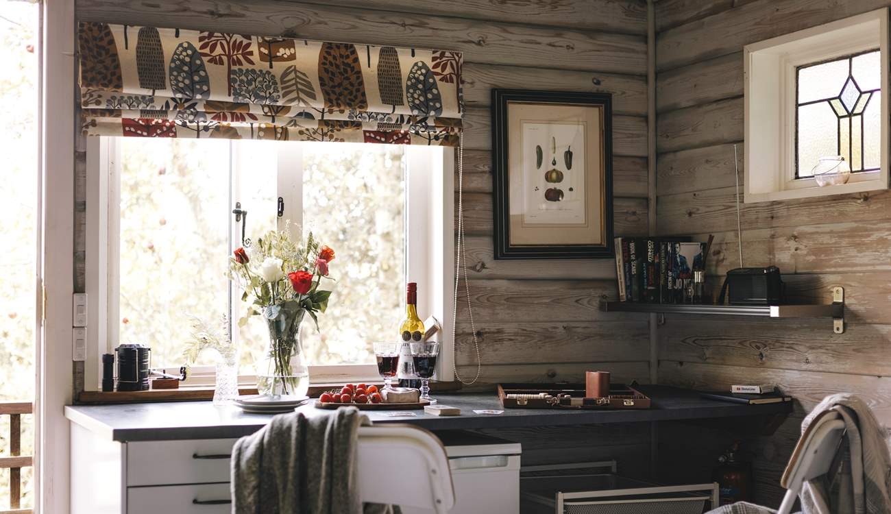 The gorgeous stained glass windows are a lovely feature. 