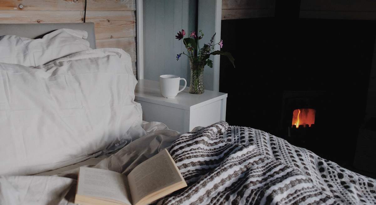 There's nowhere better to snuggle up with your favourite book. 