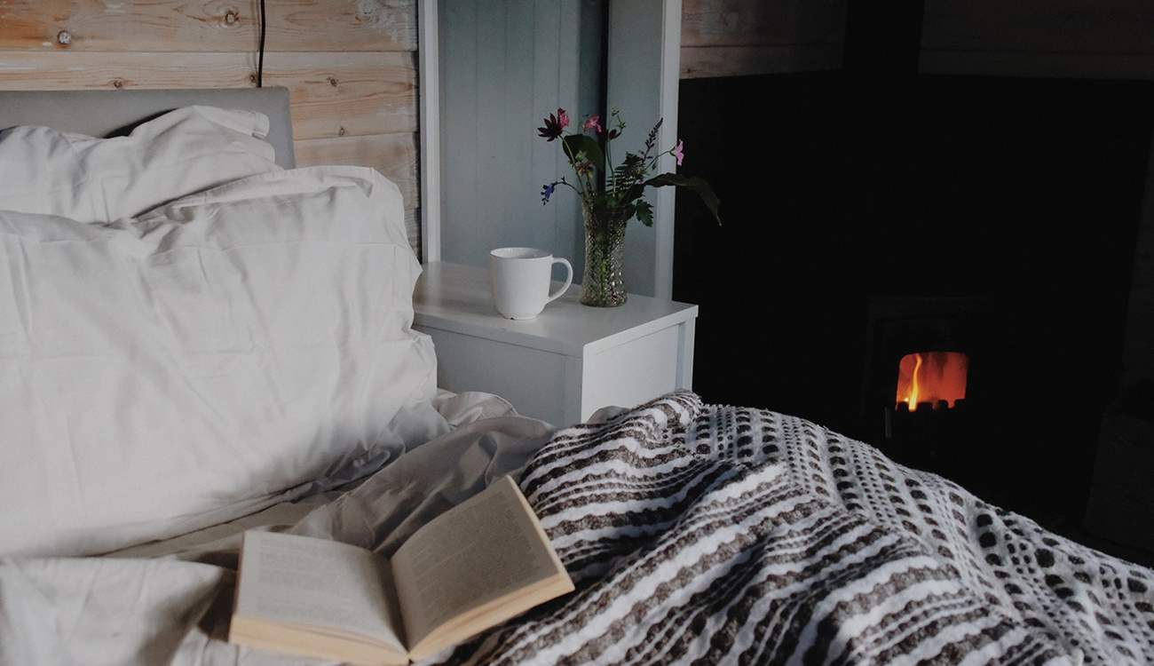 There's nowhere better to snuggle up with your favourite book. 