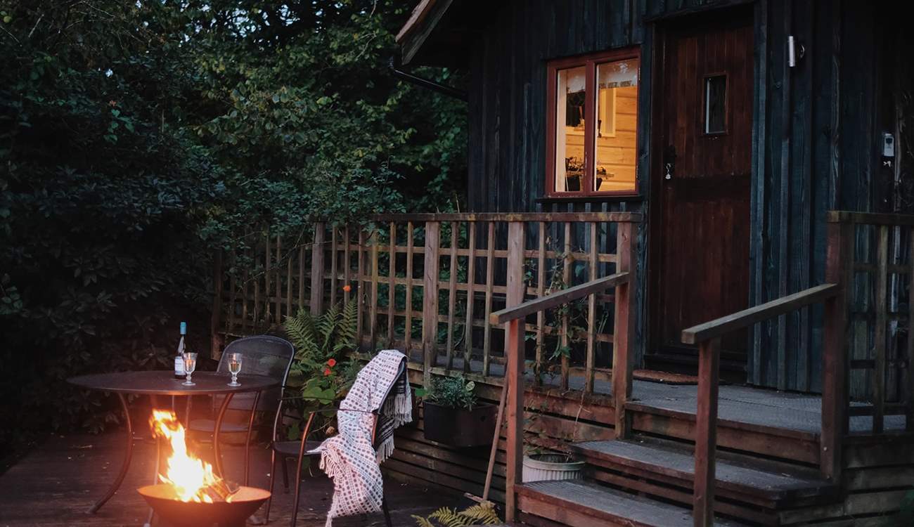 As dusk settles Old Orchard becomes even more majestic. 