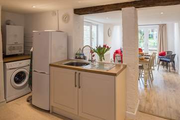 The open plan kitchen/diner is perfect for entertaining.