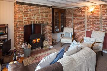 For the cooler evenings, light the fire and cosy up on the sofa with a good book or a nice film.