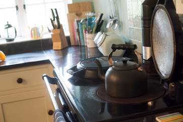 Put the kettle on.